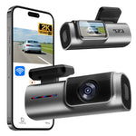 D29-1 2K 2160P Dash Cam med ett objektiv, WiFi, appstyrning, vidvinkel, nattseende, parkeringsövervakning dygnet runt, ACC-driven