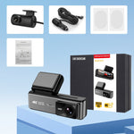 K35-1 Front 4K + Rear 2K Dual Channel Dashcam with 3.59 inch IPS Display ADAS BSD Night Vision, Car Charger Powered