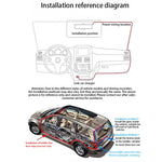 D28-2 24-timers parkeringsmonitor Foran 4K + Bag 2K Dobbeltkanals Dash Cam Indbygget WiFi G-sensor Nattesyn, ACC-drevet