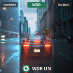 W5N-1 4-Channel 1080P Full HD Dash Camera with 360 Degree Panoramic View Infrared Night Vision WiFi Connected Car DVR