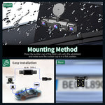 W5N-1 4-Channel 1080P Full HD Dash Camera with 360 Degree Panoramic View Infrared Night Vision WiFi Connected Car DVR