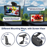 P701S Touchscreen Portable Car Radio Receiver 7'' Wireless Car Player Reverse Camera Recorder