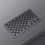 BAVISS B-006 13*8cm sporløs sticky pad skridsikker PU bilinstrumentbrætmåtte til telefon, nøglering, størrelse S