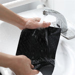 BAVISS B-006 13*8cm sporløs sticky pad skridsikker PU bilinstrumentbrætmåtte til telefon, nøglering, størrelse S