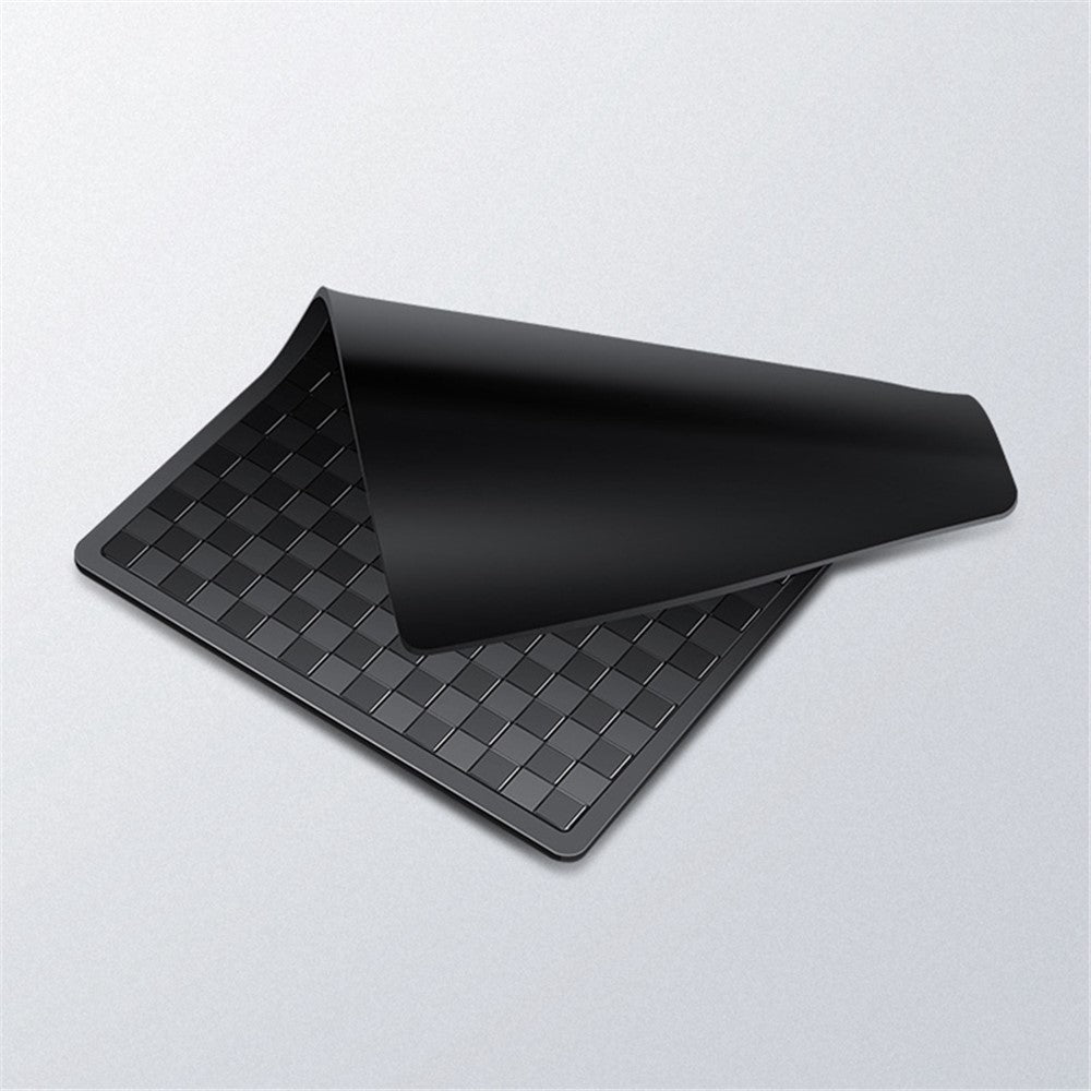 BAVISS B-006 13*8cm sporløs sticky pad skridsikker PU bilinstrumentbrætmåtte til telefon, nøglering, størrelse S