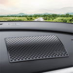 BAVISS B-006 18*12.5cm Heat Resistant Sticky Pad Car Dashboard Non-slip PU Mat for Phone Keychain, Size M