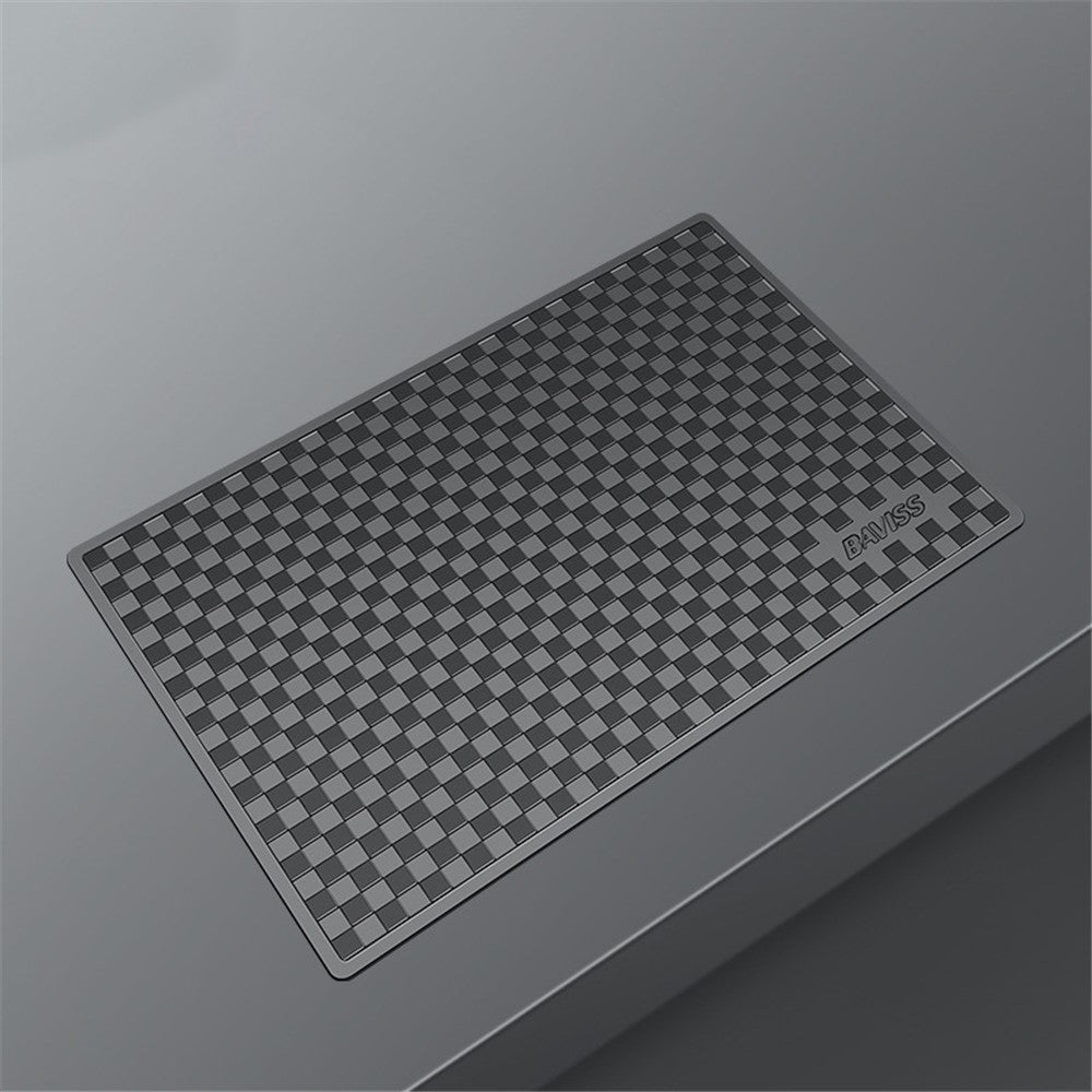 BAVISS B-006 28*18cm PU instrumentbrætmåtte skridsikker sticky pad til telefonnøglering, størrelse L