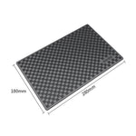 BAVISS B-006 28*18cm PU instrumentbrætmåtte skridsikker sticky pad til telefonnøglering, størrelse L