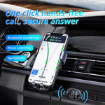 W8 Bilstereo-adapter Bluetooth-kompatibel modtager FM-sender med teleskopkabel