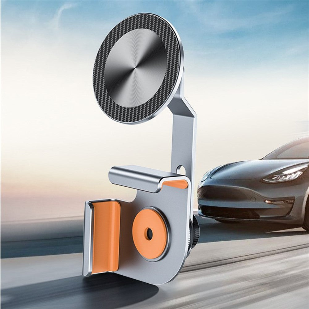 For Tesla Model 3 / Y Car Screen Phone Holder Aluminum Alloy Stand Magnetic Cellphone Bracket