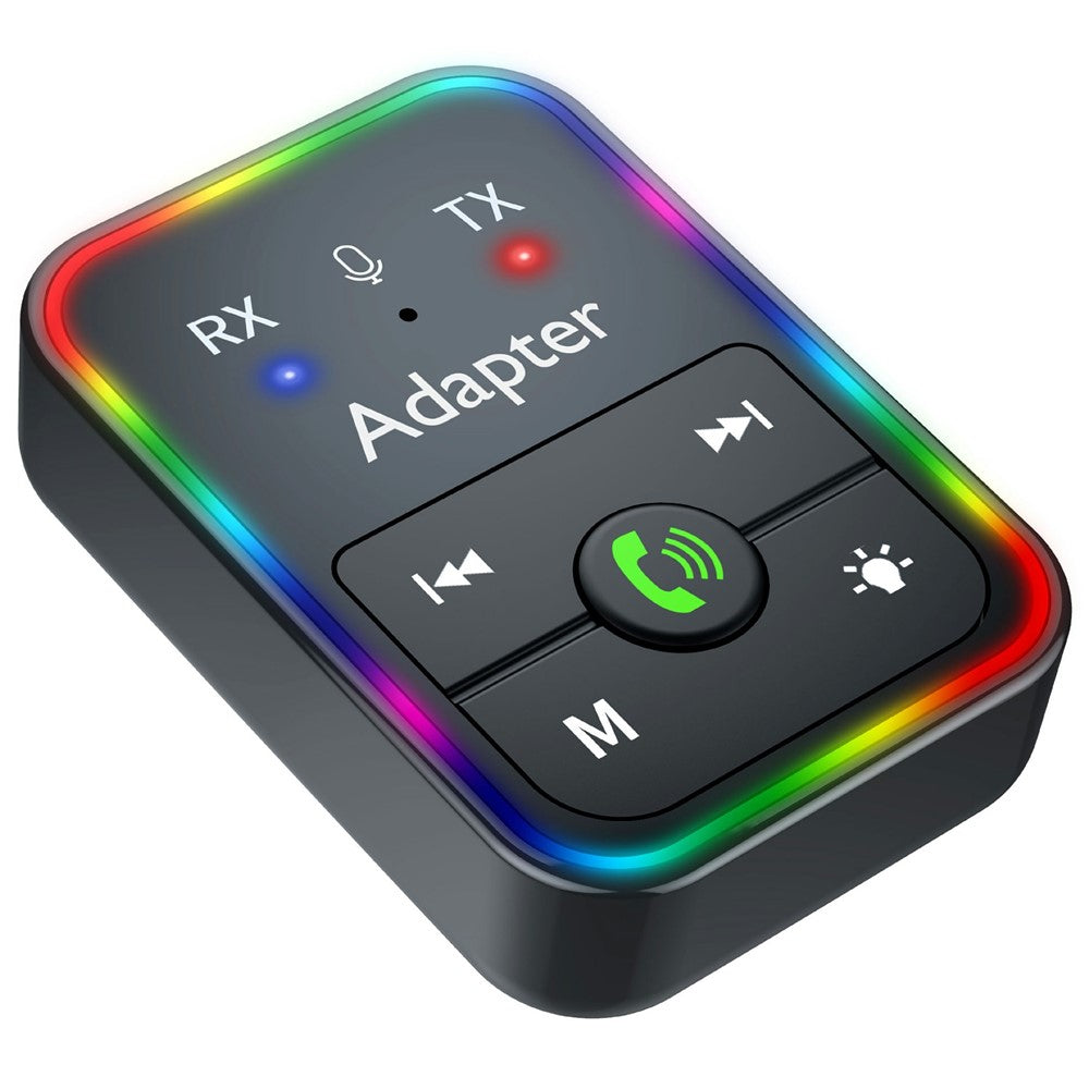Q9 2-i-1 Bluetooth-kompatibel 5.3 Trådløs Sender / Modtager MP3 Afspiller Adapter Understøtter TF Kort Afspilning