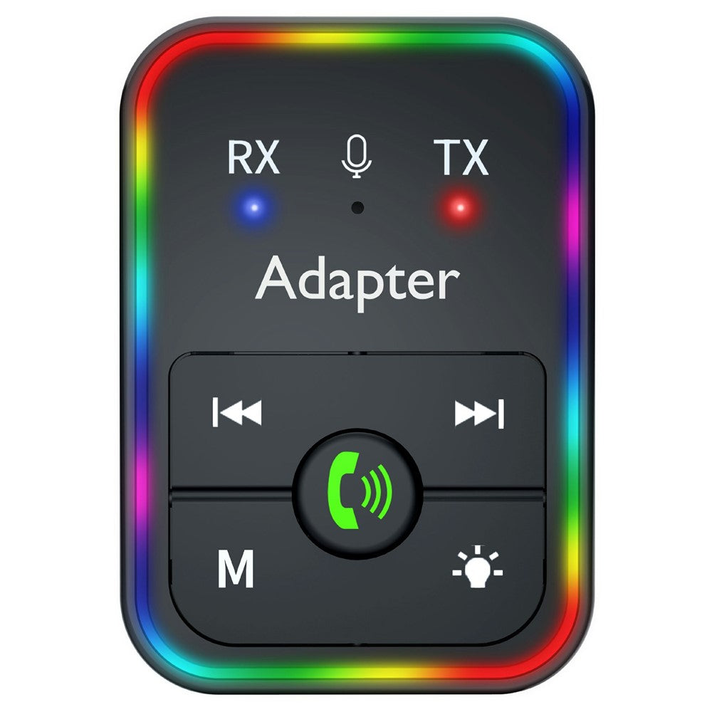 Q9 2-i-1 Bluetooth-kompatibel 5.3 Trådløs Sender / Modtager MP3 Afspiller Adapter Understøtter TF Kort Afspilning
