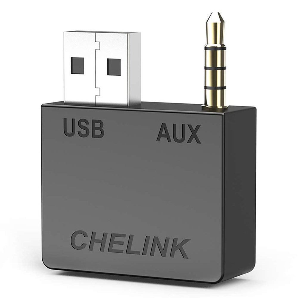 CHELINK For Hyundai / Kia Wireless Music Bluetooth-compatible Receiver Car Stereo 3.5mm Aux USB Adapter