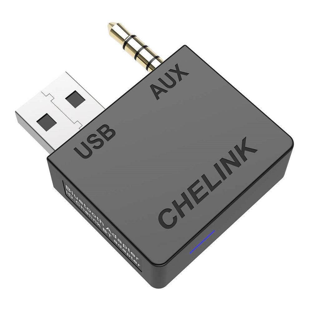 CHELINK For Hyundai / Kia Wireless Music Bluetooth-compatible Receiver Car Stereo 3.5mm Aux USB Adapter