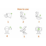 ZY-08 Car Dashboard Windshield Suction Cup Phone Holder Mini Adjustable Phone Bracket