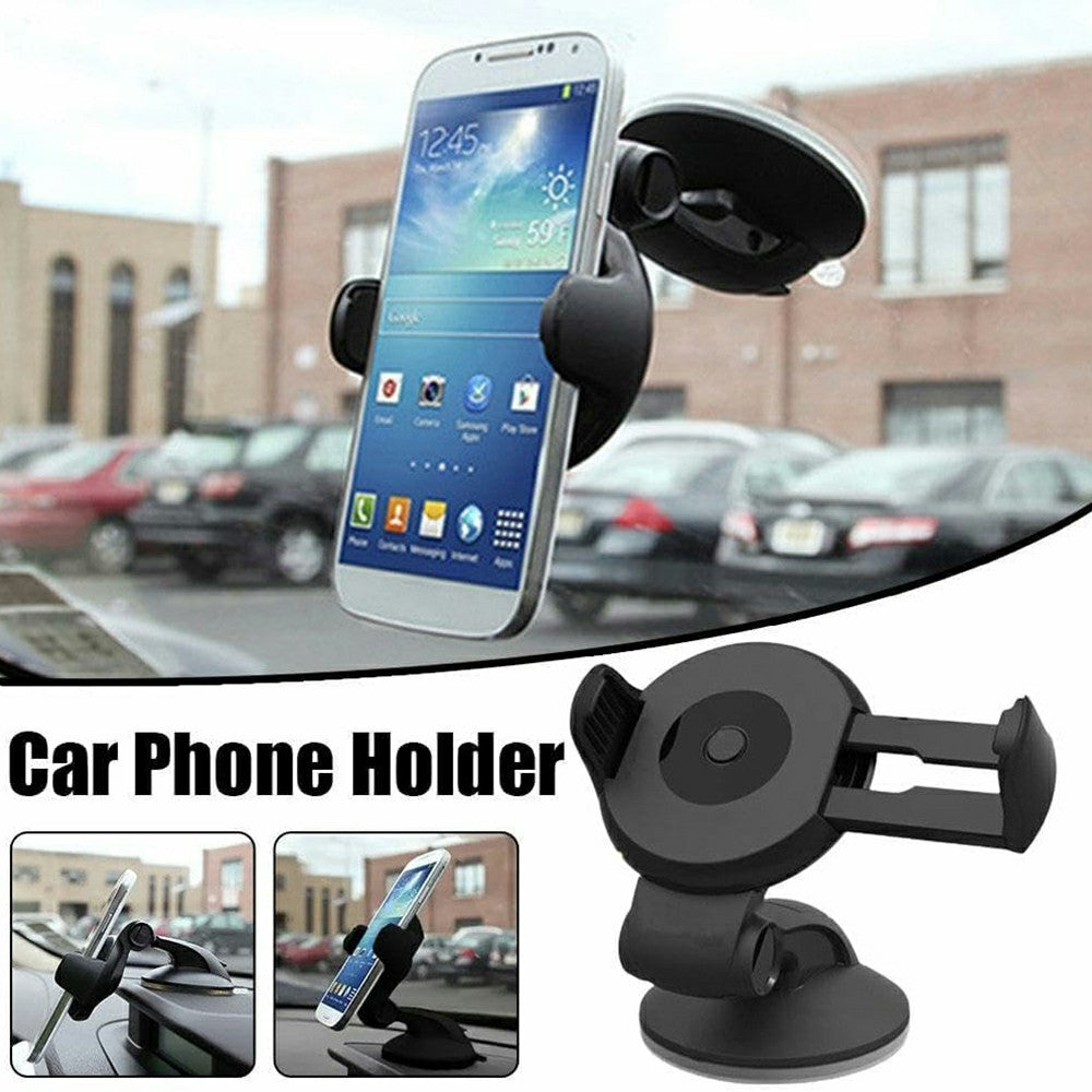 ZY-08 Car Dashboard Windshield Suction Cup Phone Holder Mini Adjustable Phone Bracket
