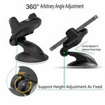 ZY-08 Car Dashboard Windshield Suction Cup Phone Holder Mini Adjustable Phone Bracket