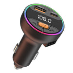 C9S Multifunctional Bluetooth-compatible Car MP3 Player QC3.0 PD 30W Charger FM Transmitter