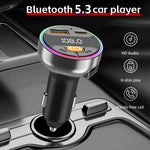C9S Multifunctional Bluetooth-compatible Car MP3 Player QC3.0 PD 30W Charger FM Transmitter