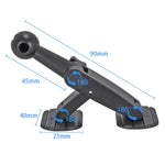 Car Phone Holder 360 Degree Rotating Adhesive Dashboard Mount Cellphone Stand