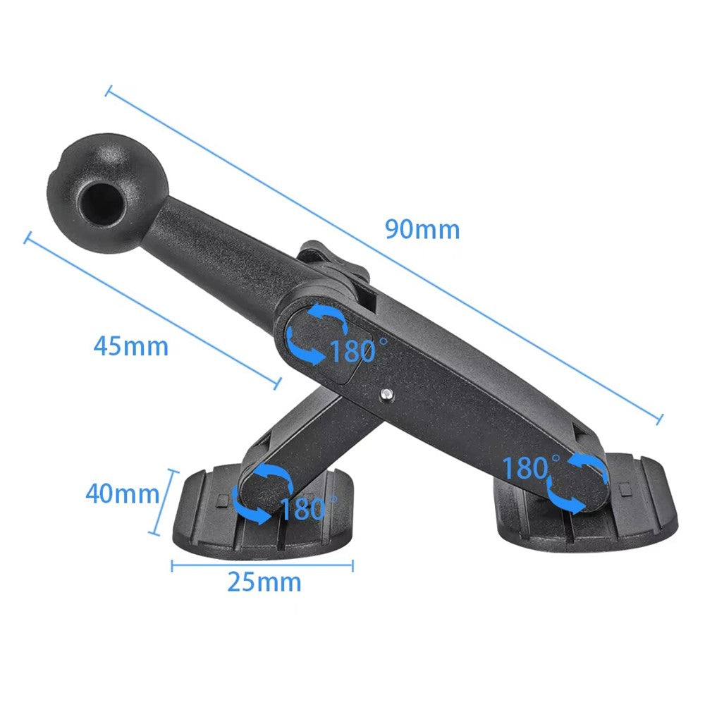 Car Phone Holder 360 Degree Rotating Adhesive Dashboard Mount Cellphone Stand