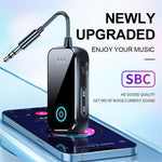 T80 Wireless Audio Transmitter Bluetooth-Compatible 5.4 Receiver / Transmitter 2-in-1 Adapter for Car AUX / TV / Speakers