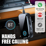 T80 Wireless Audio Transmitter Bluetooth-Compatible 5.4 Receiver / Transmitter 2-in-1 Adapter for Car AUX / TV / Speakers