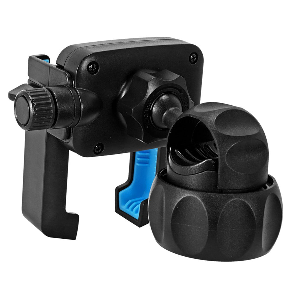 Bike Phone Mount Bracket E-Bike Motorcycle Stroller Golf Cart Rotatable Cellphone Holder