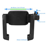 Bike Phone Mount Bracket E-Bike Motorcycle Stroller Golf Cart Rotatable Cellphone Holder