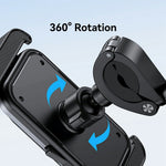 USAMS ZJ082 Bike Motorcycle Universal Phone Mount Holder Handlebar Rearview Mirror Bracket