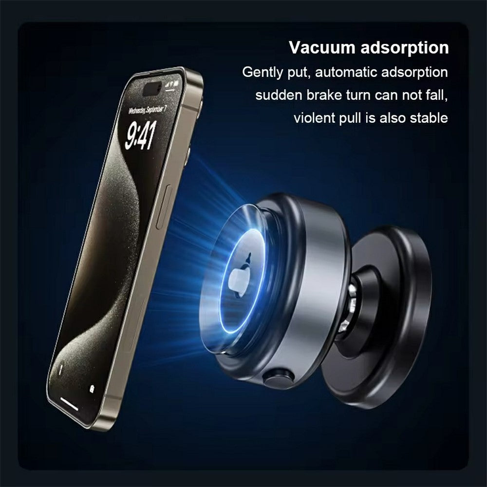 X90 Magnetic Car Phone Mount 360 Degree Rotation Strong Suction Dashboard Phone Holder