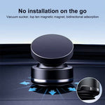 X95 Magnetic Vacuum Suction Cup Phone Mount Car Dashboard Windshield Navigation Bracket