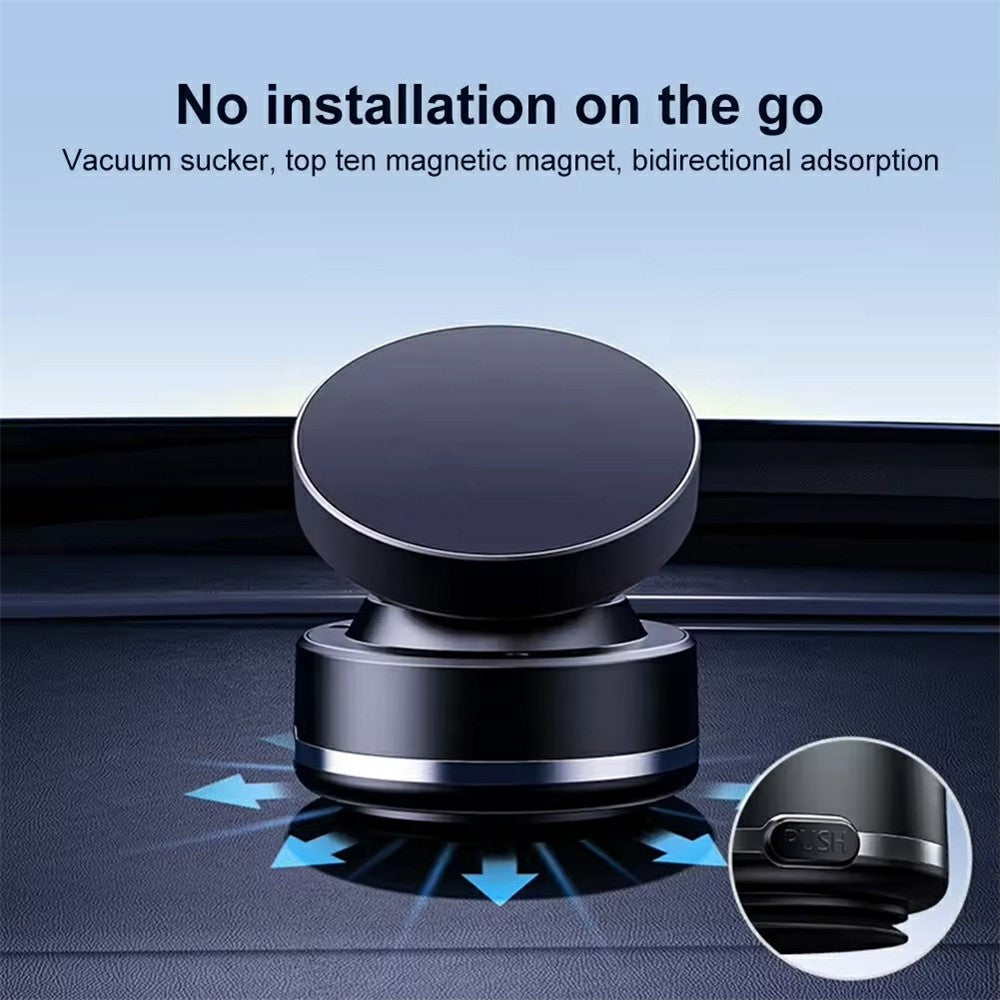 X95 Magnetic Vacuum Suction Cup Phone Mount Car Dashboard Windshield Navigation Bracket
