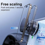 X95 Magnetic Vacuum Suction Cup Phone Mount Car Dashboard Windshield Navigation Bracket