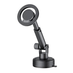BUDI CM591B Adjustable Magnetic Phone Mount for Car 360 Degree Rotation Suction Cup Base Cellphone Holder