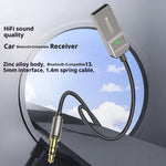 YESIDO YAU82 3.5mm AUX Car Bluetooth-Compatiable Audio Player CD-Quality Sound