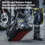 RHINOWALK MYS2401 20L Vandtæt Motorcykel Bagtaske Reflekterende Roll-Top Motorcykeltaske