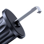 USAMS ZJ085 Air Vent Car Phone Holder One Touch Lock Release Rotating Phone Mount with Alloy Hook
