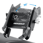 BENGGUO BG-2973 mobilhållare för racercykel, justerbart styresfäste i aluminiumlegering, svart