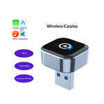 K16C Mini USB Dongle Plug and Play 2 in 1 Wired to Wireless CarPlay Android Auto Adapter