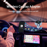 K16C Mini USB Dongle Plug and Play 2 in 1 Wired to Wireless CarPlay Android Auto Adapter