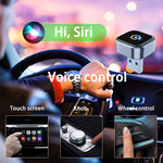 K16C Mini USB Dongle Plug and Play 2 in 1 Wired to Wireless CarPlay Android Auto Adapter