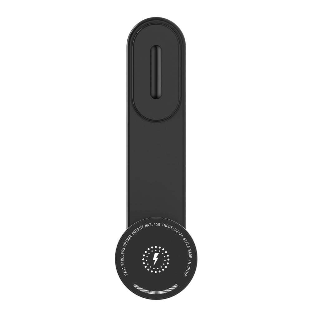 CG3 15W Wireless Charging Magnetic Phone Holder Aluminum Alloy Bendable Arm Car Cellphone Mount