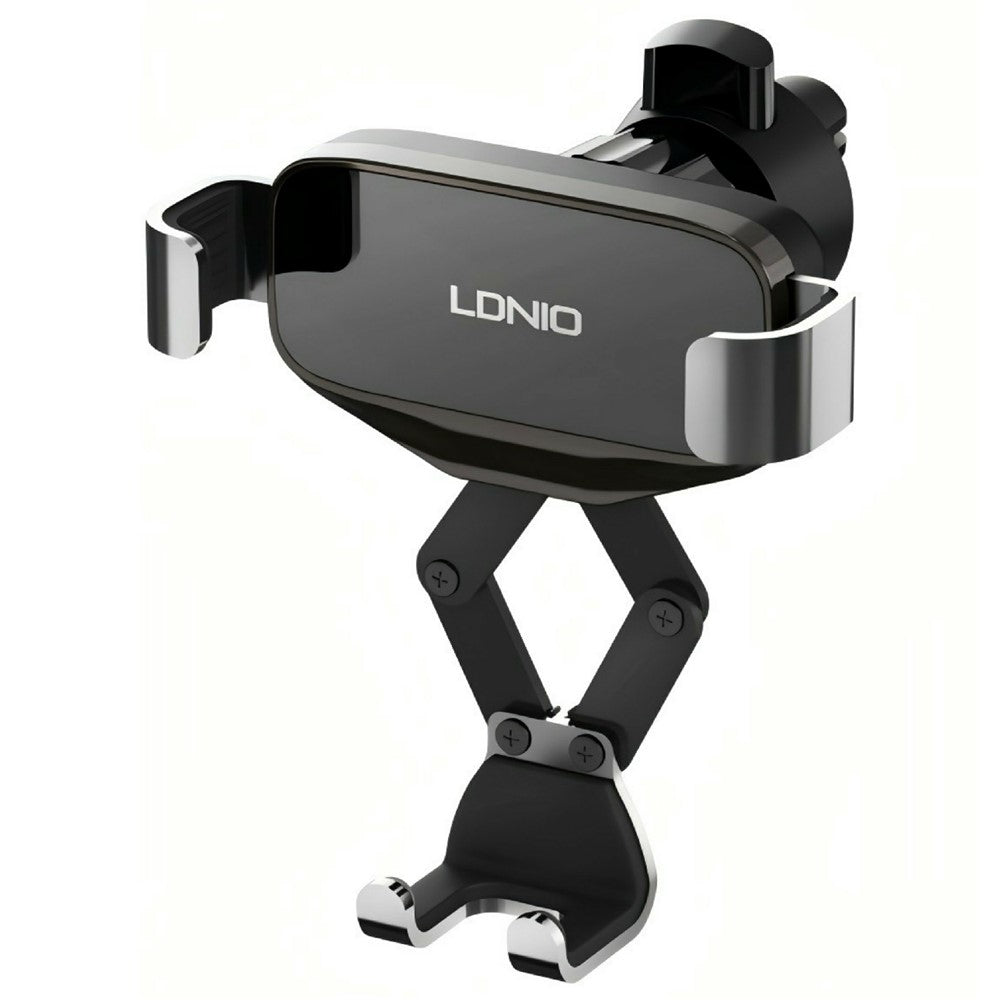 LDNIO MG13 Gravity Car Mount Air Vent Universal Phone Holder with Silicone Pads 360 Degree Rotatable Auto-Grip Mechanical Stand