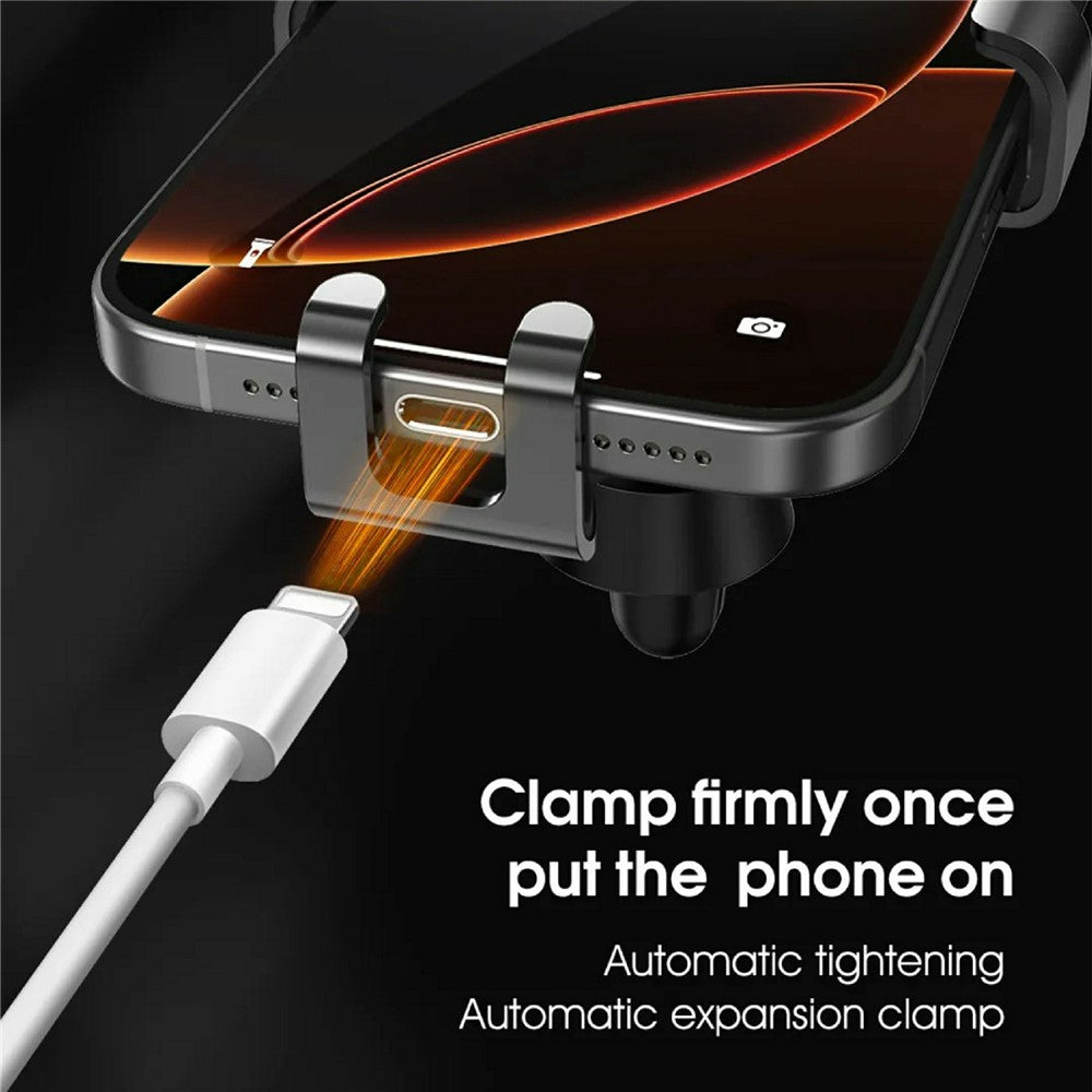 LDNIO MG13 Gravity Car Mount Air Vent Universal Phone Holder with Silicone Pads 360 Degree Rotatable Auto-Grip Mechanical Stand