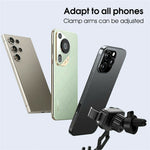 LDNIO MG13 Gravity Car Mount Air Vent Universal Phone Holder with Silicone Pads 360 Degree Rotatable Auto-Grip Mechanical Stand