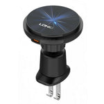 LDNIO MA23 15W Magnetic Wireless Car Charger Stand QI Fast Charging Air Vent Phone Holder Mount