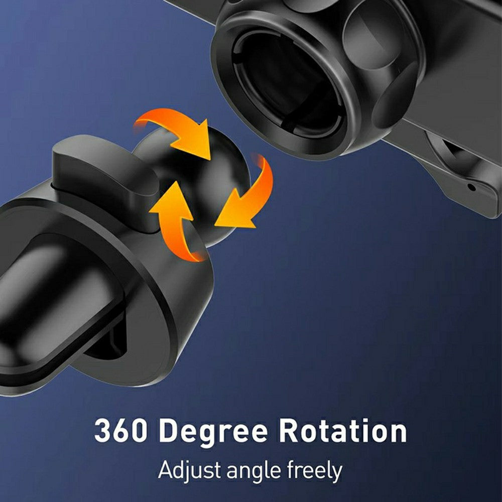 LDNIO MG03 Four-Point Gravity Sensing Car Phone Holder 360 Degree Rotation Air Vent Mount for 4.7-7 Inch Smartphones