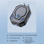 W25 Bluetooth-compatible 5.4 Audio Transceiver with AUX + RCA Dual Port & TF Card Slot Car Audio Adapter for Speakers