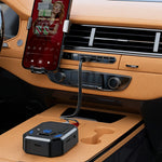 W25 Bluetooth-compatible 5.4 Audio Transceiver with AUX + RCA Dual Port & TF Card Slot Car Audio Adapter for Speakers